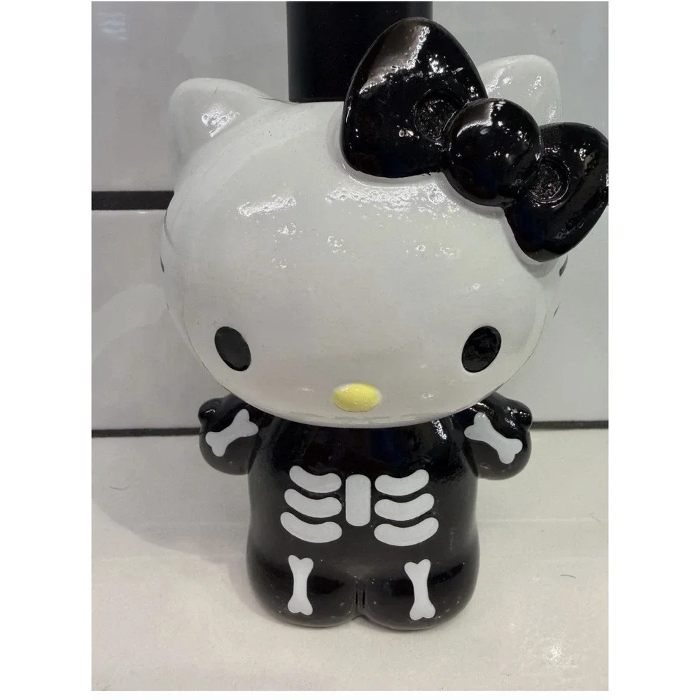 Hello Kitty Halloween Skeleton Soap‎ Dispenser Black, White 8